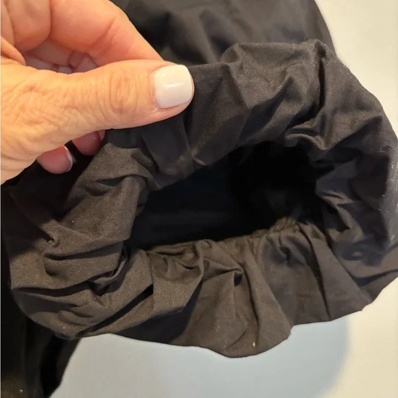 Women's Zara Black Cropped Top -  Size Large NWT - Picture 7 of 7